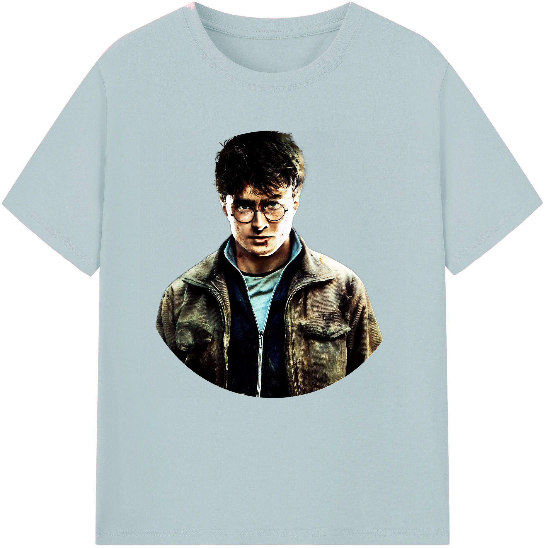 （画像用） Harry Potter ハリー・ポッターシリーズ 綿100％半袖Tシャツ（フロントプリント）